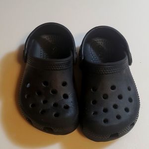 Toddler Crocks- black